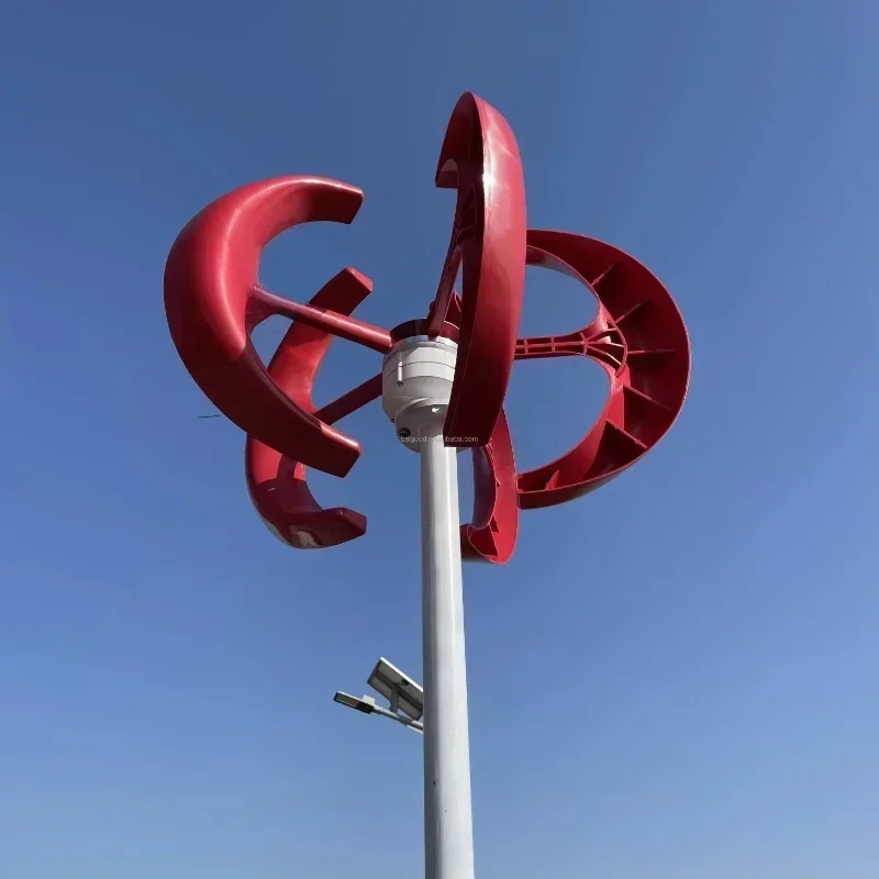 Sell like hot cakes 12v 24v high efficiency coreless residential wind generator