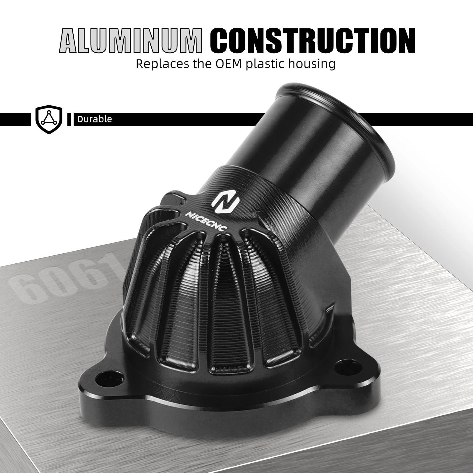 ترموستات الإسكان غطاء انبوب ماء اتصال ل KTM 790 890 Duke Adventure/R 2018-2025 Husqvarna Norden 901 22 2023 2024 2025