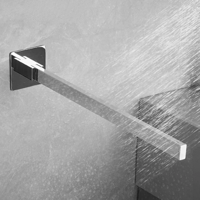 

Convenient Stainless Steel Towel Racks Simple Foldable Multifunctional Storage Rack European Style Art Bathroom Decoration