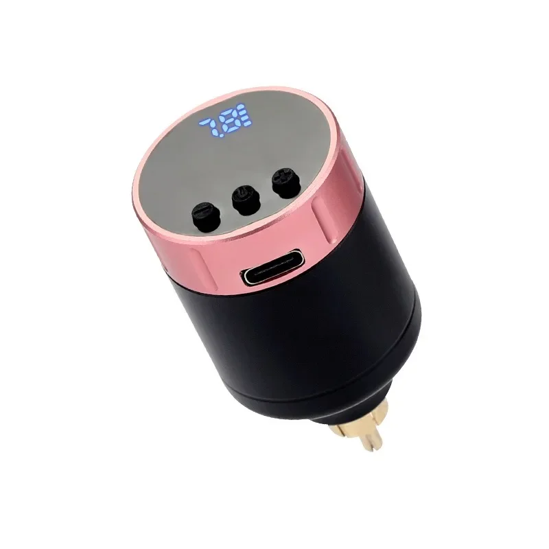 Tattoo Wireless Power Draagbare Mini Power Tattoo Mobiele Power TattooPen Motor Machine Lange uithoudingsvermogen Meerkleurige duurzame machine