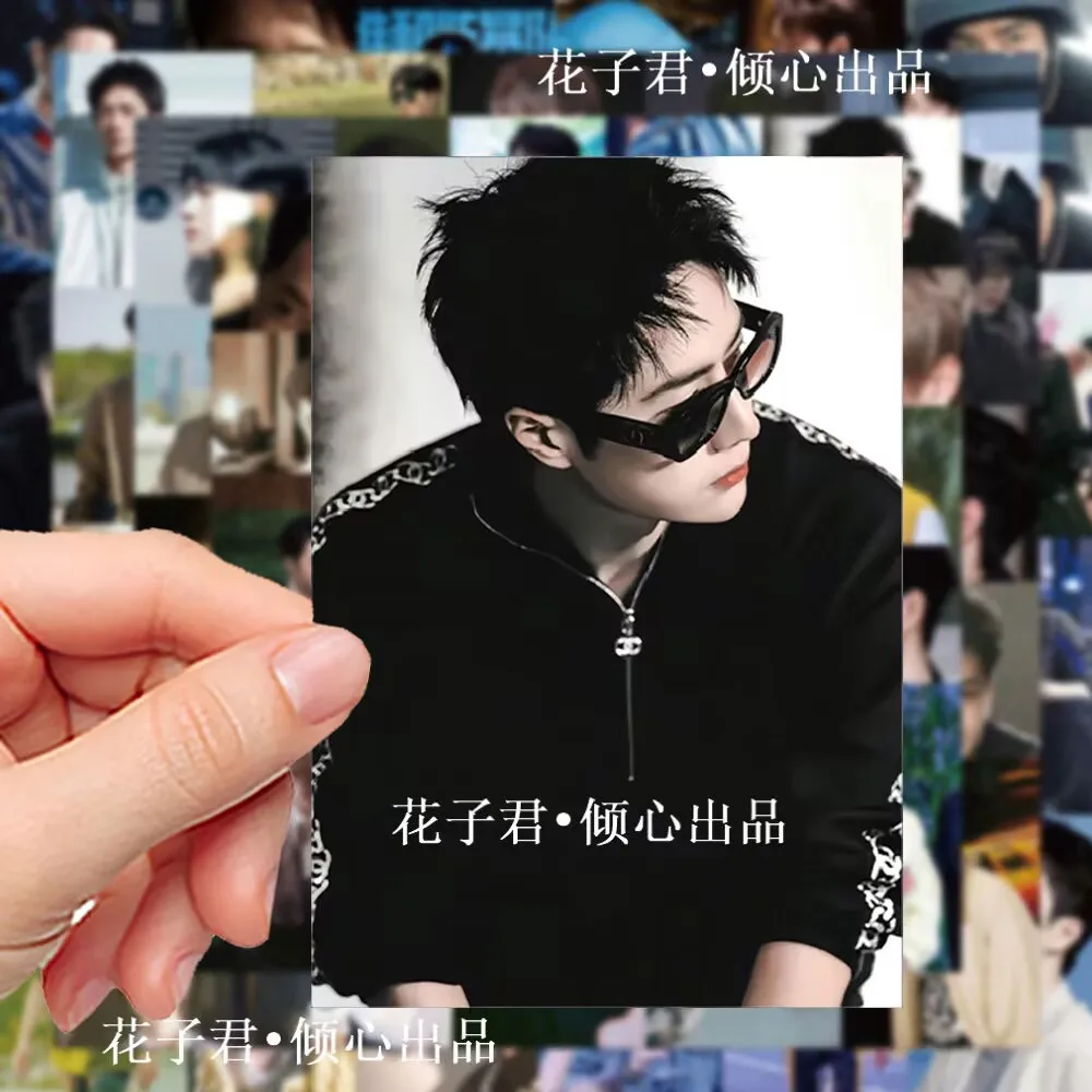 64 наклейки в стиле Ван Ибо в Instagram, высокий уровень внешнего вида, крутая крышка, наклейка для мальчика на мотоцикле, чехол для телефона своими руками