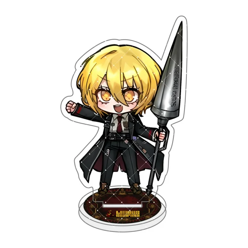 10cmLimbus Company Yi Sang Acrylic Stand Faust Model Display Anime Goods Collection Desk Decoration Ornament Accesorios keychain