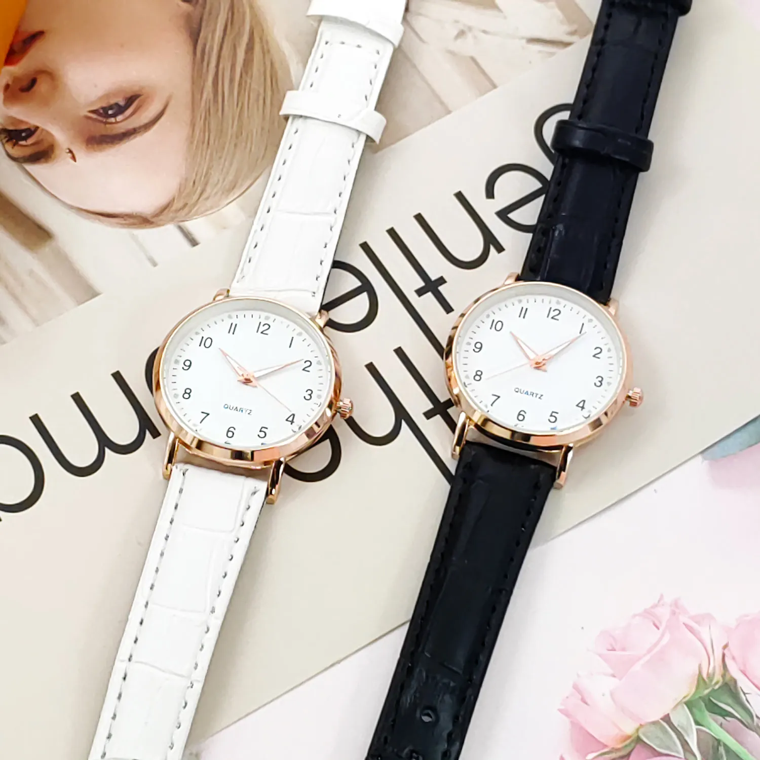 Fashion Ladies Luminous Watch Bracelet Ins Simple Casual College Small Fresh Female Watch Women Quartz Clock Reloj Mujer