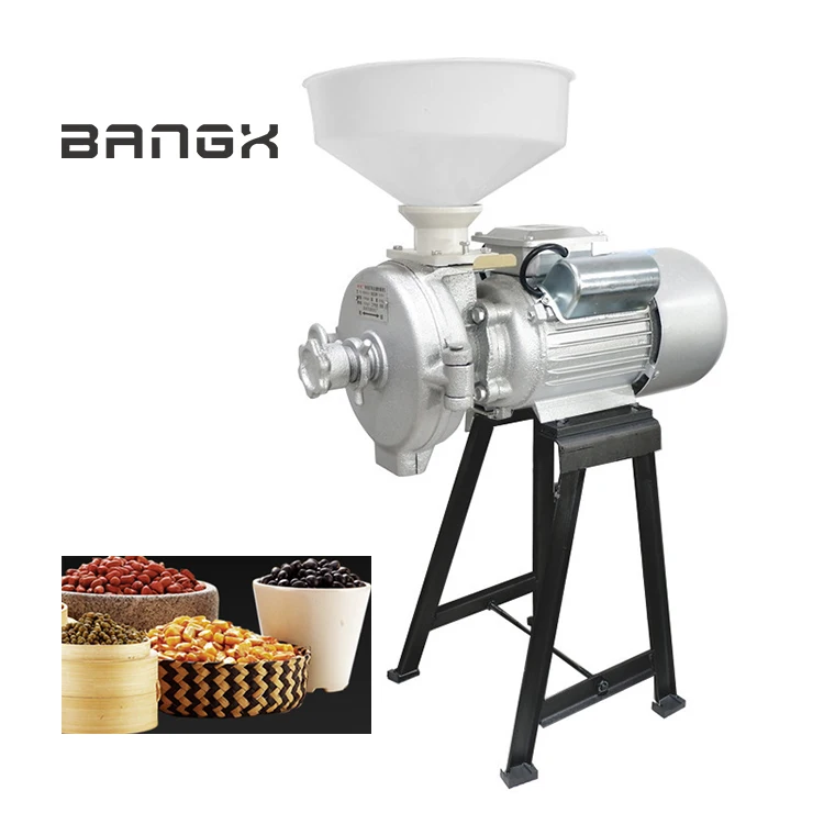 

Commercial Grain Processing Machinery Electric Soybean Wheat Grinder Small Corn Flour Mill