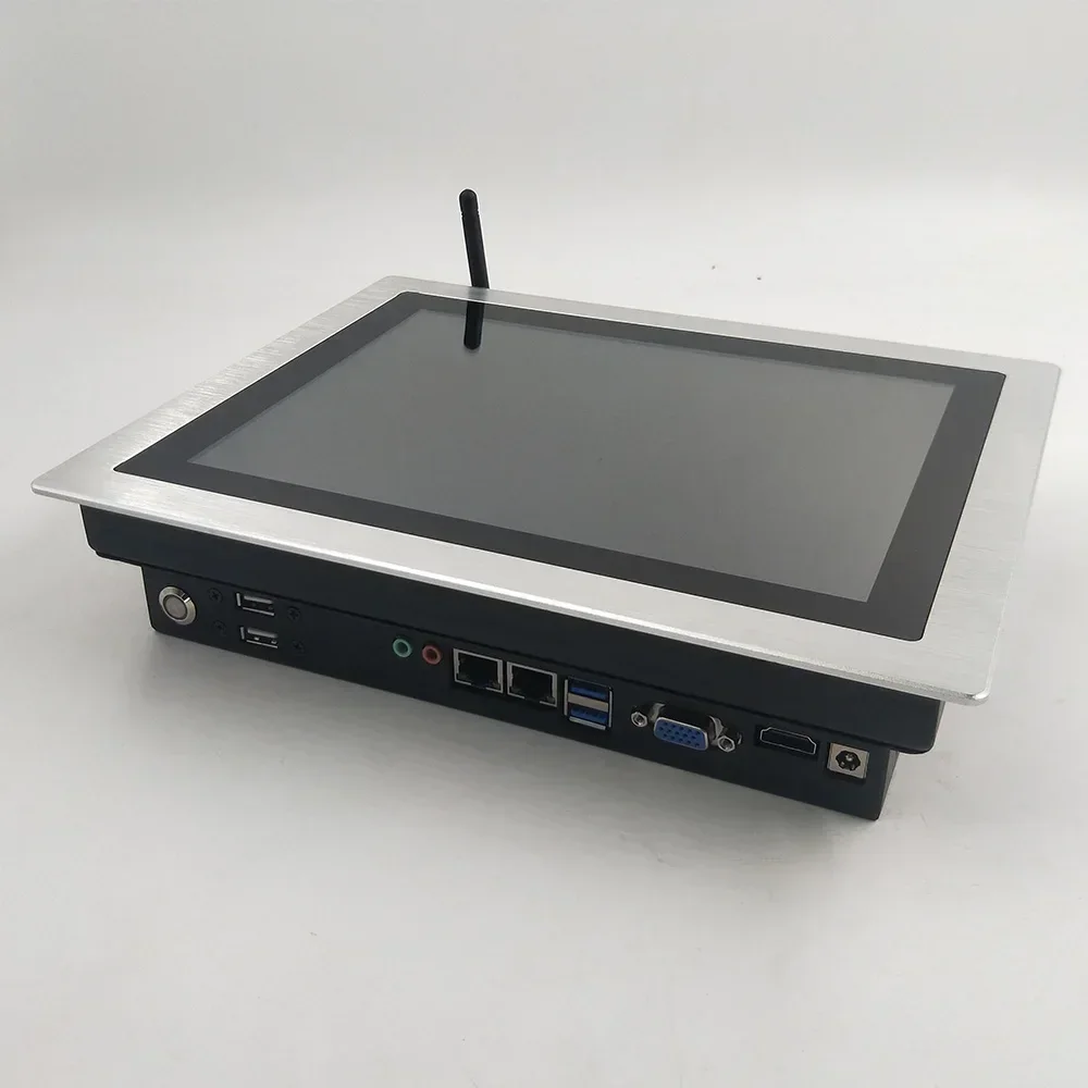 

10,4-дюймовый встраиваемый сенсорный моноблок-ПК 12В DC, промышленный компьютер и аксессуары, USB-аудиоинтерфейс