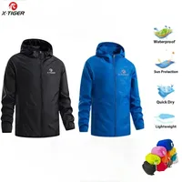X-TIGER Skin Hiking Jacket Men Women Waterproof Quick Dry Camping Windbreaker Trekking Fishing Rain Coat Outdoor Anti UV Clothes