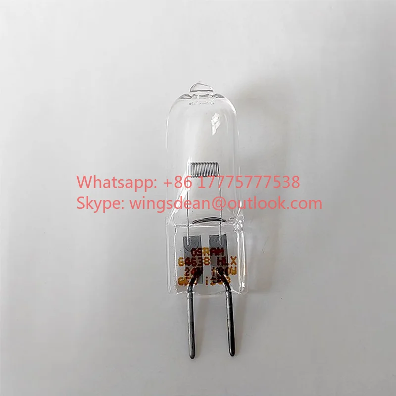 Microscope Halogen Lamp 64638HLX 24V 100W Instrument Halogen Tungsten Rice Bubble Surgical Shadowless Lamp