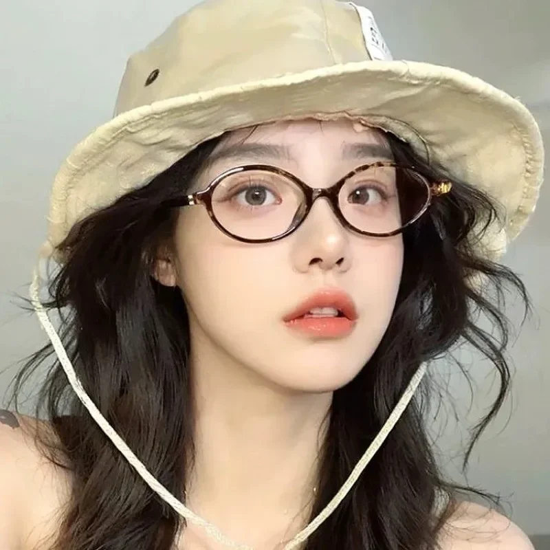 نظارات Y2K بيضاوية مضادة للضوء الأزرق للنساء، نظارات فلتر شفافة مضادة للإشعاع ومضادة للإشعاع #3