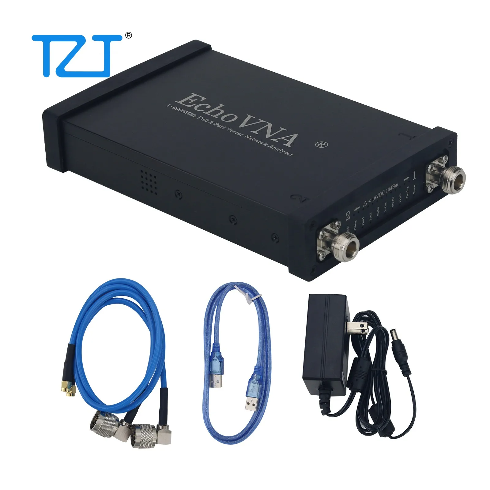 New LibreVNA 100K-6GHz Dual Port 110dB Dynamic Vector Network Analyzer with Spectrum and Signal Source Function