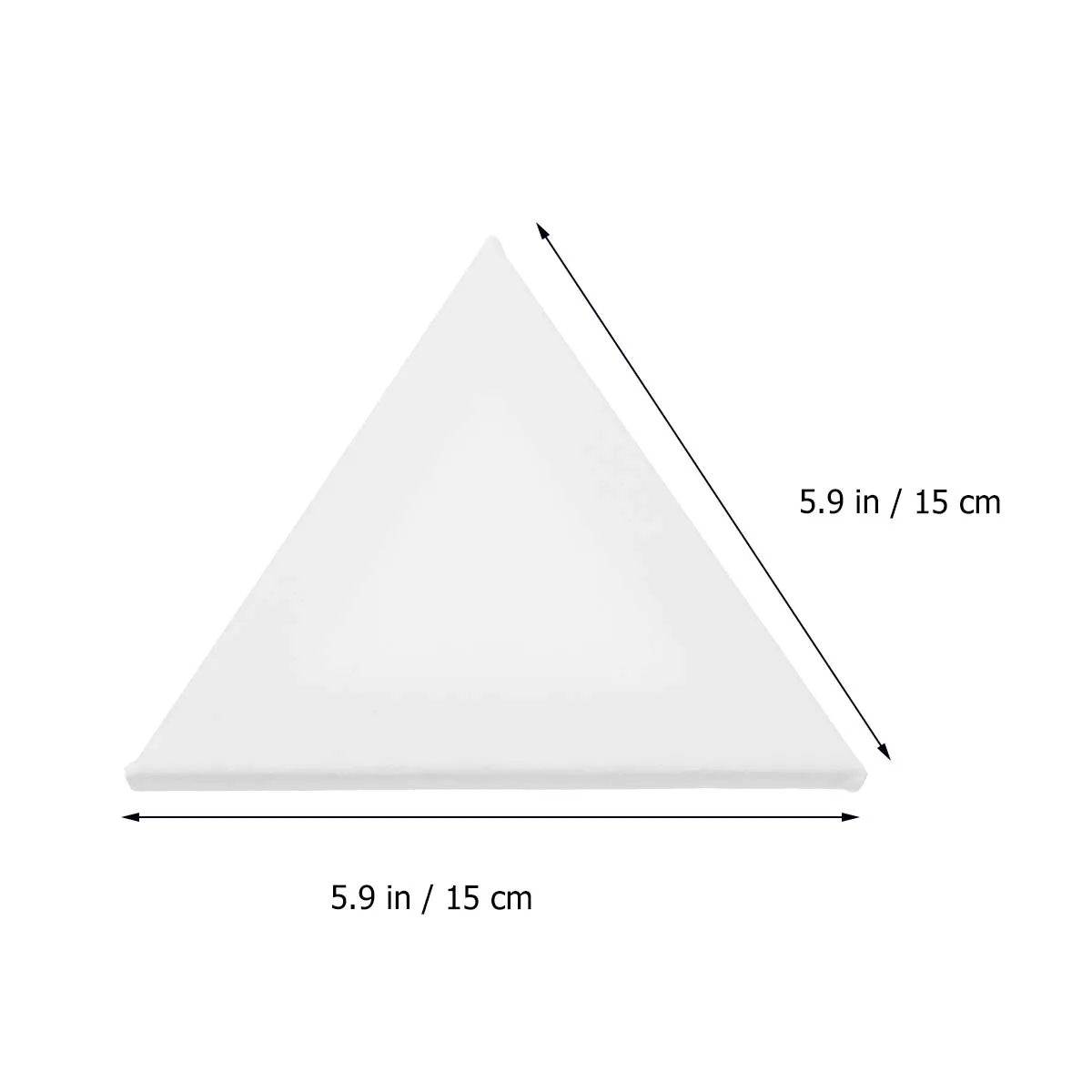 

2pcs Cotton Board Oil Picture Frame Decorative Drawing Cloth Irregular Students Creative Cotton Painting Board Canvas