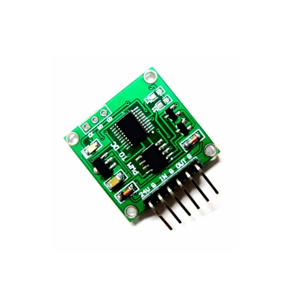 

PWM to Voltage PWM to 0-5v 0-10v Low Frequency 5~500Hz Linear Conversion Transmitter Module