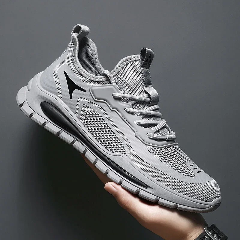 Men's Casual Sneake 2024New Fashion Quality Versatile Elevated Breathable Basketball Shoes Non-slip Mesh Running Vulcanized Shoe