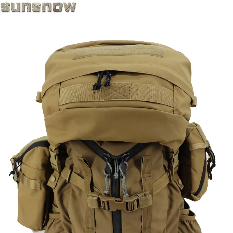 Outdoor Sports Hiking Camping Tactical Backpack Top Expansion Bag Top Multi functional Expansion Bag Camo Backpack