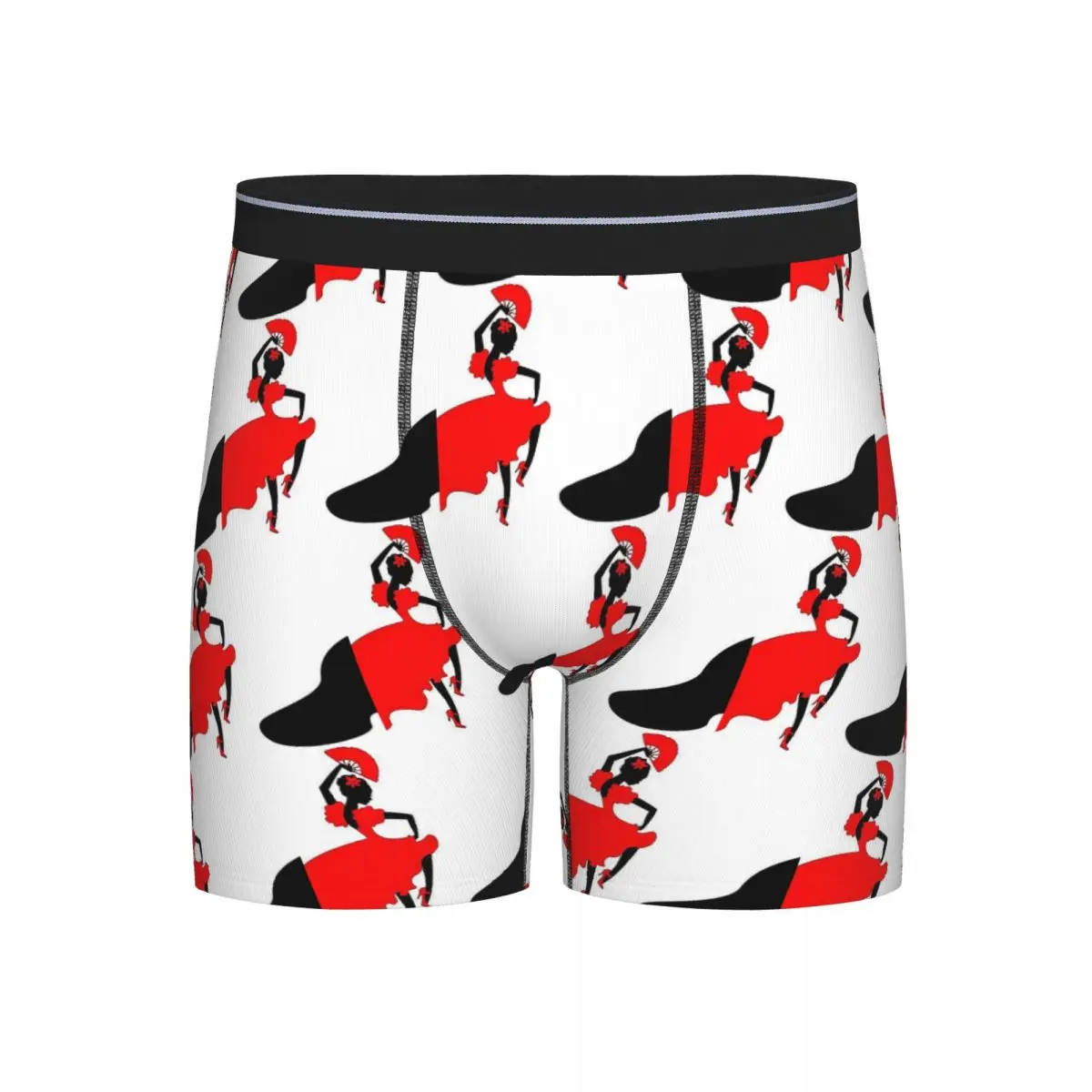 

Длинные трусы-боксеры, шорты для танцовщицы фламенко, трусики Ole, мужское удобное нижнее белье для мужчин, подарки бойфренду