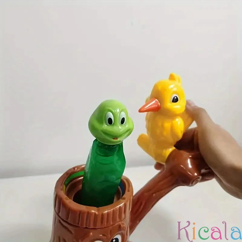 Catch The Worm Game Familiespel Kinderspel Bordspel Interactieve spellen Verbeter het denkvermogen van kinderen Montessori-speelgoed