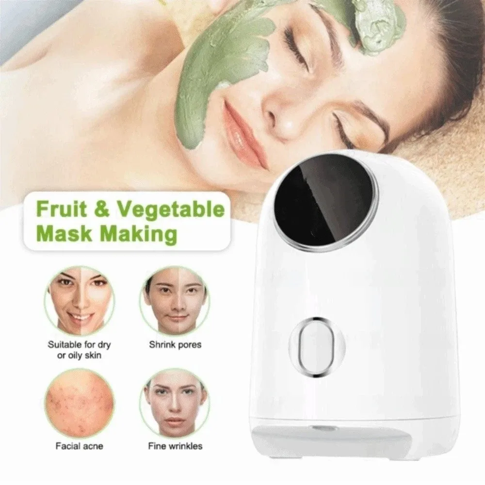 US/UK/EU/AU Compact Lightweight Body Mini DIY Mask Making Machine Matched Forming Mold Natural Skin Care Mask Maker
