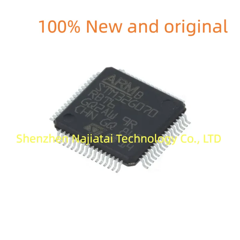 

10 шт./лот, 100% новый оригинальный чип STM32G070RBT6 STM32G070 LQFP64