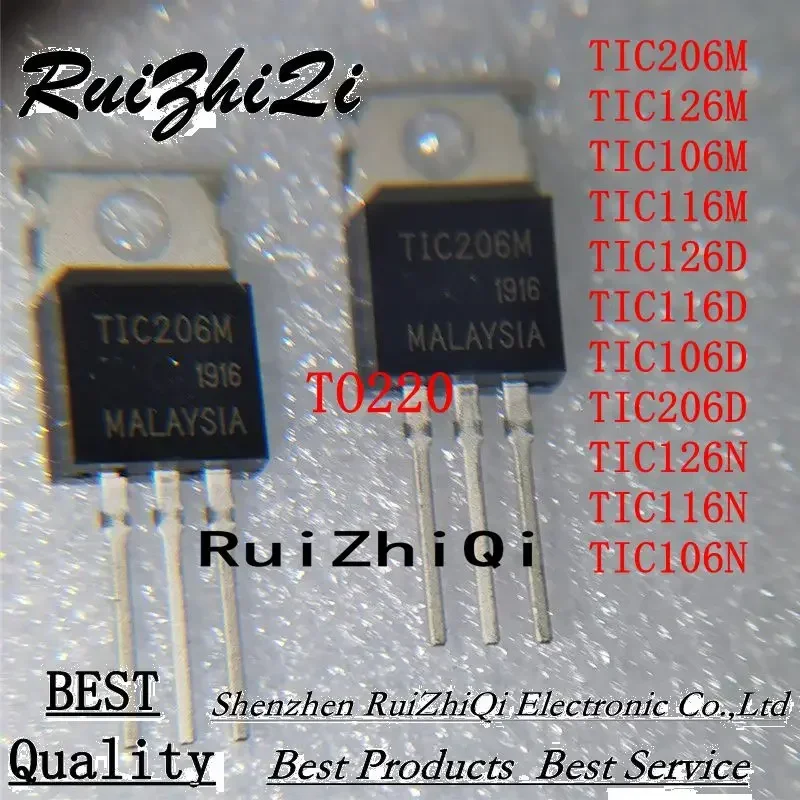 NEW 10PCS/LOT TIC206M TIC126M TIC106M TIC116M TIC126D TIC116D TIC106D TIC206D TIC126N TIC116N TIC106N TO220