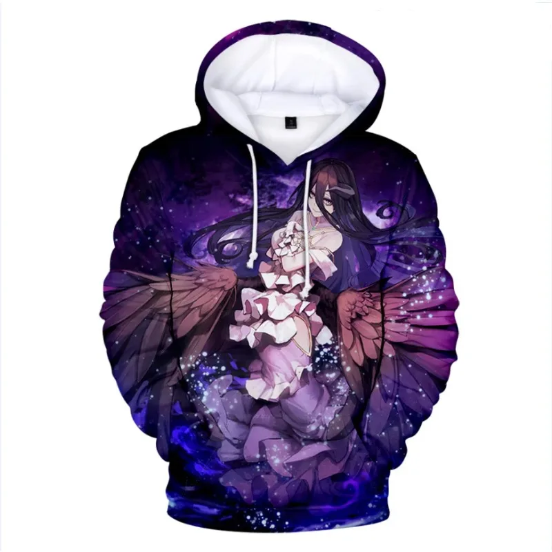 

2025 модная новая толстовка Overlord с 3D принтом, мужская и женская осенне-зимняя повседневная одежда, спортивная одежда больших размеров