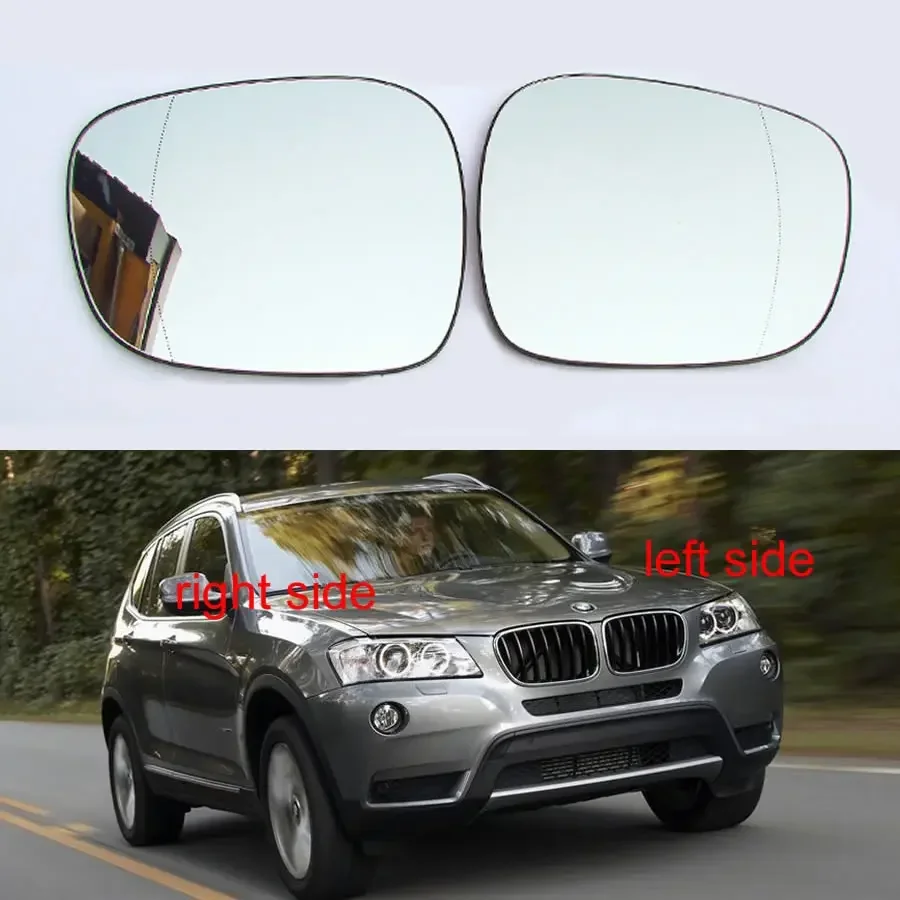 

For BMW X3 F25 2010 2011 2012 2013 Car Accessories Rearview Mirror Lenses Exterior Side Reflective Glass Lens with Heating