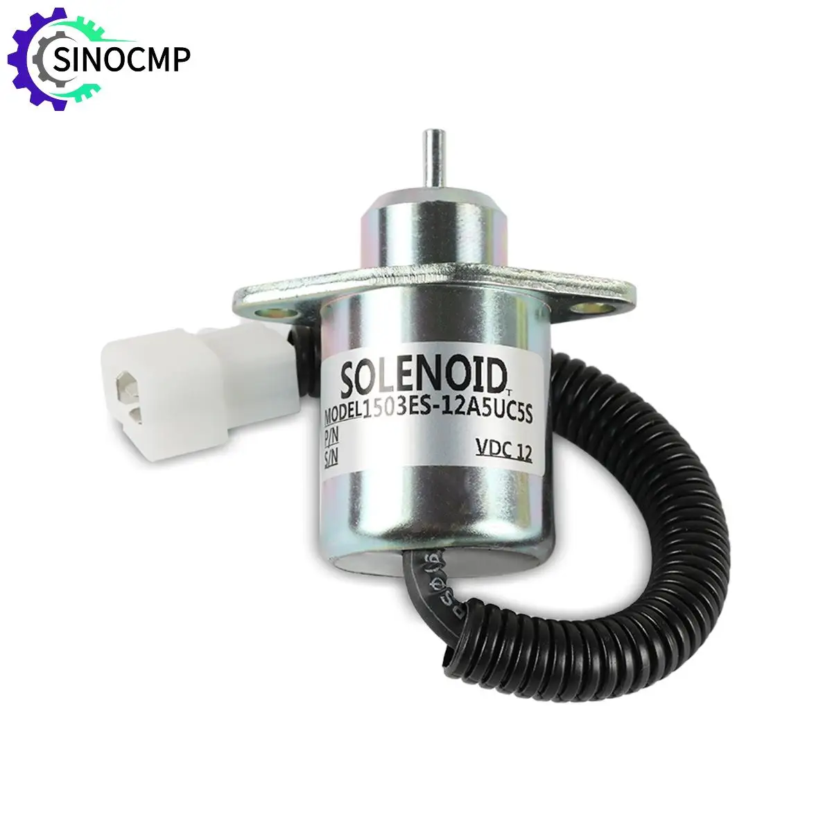 

1503ES-12A5UC5S 17454-60010 SA-4569-T 16616-60010 17594-60014 Fuel Shut Off Solenoid 12V for Kubota D905 Excavator Stop Solenoid