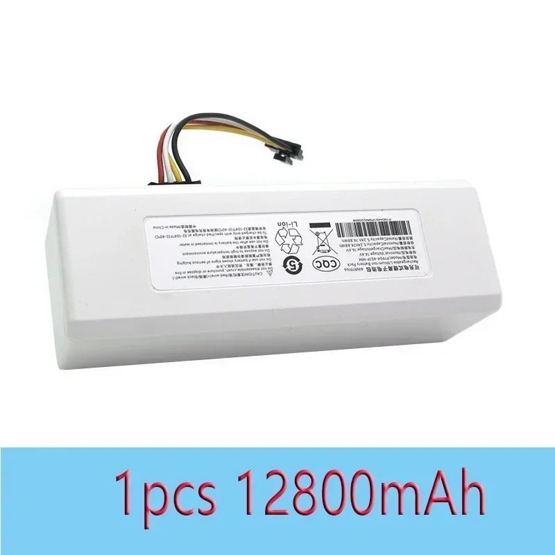 for Xiaomi Robot Battery 1C P1904-4S1P-MM Mijia Mi Vacuum Cleaner Sweeping Mopping Robot Replacement Battery Original12800mAh