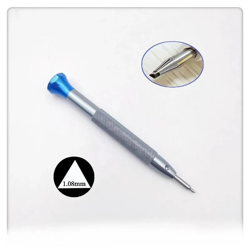 RLx3235 Triangular Screwdriver for Bearing, Steel Triangle Tip with Non-Slip Cap