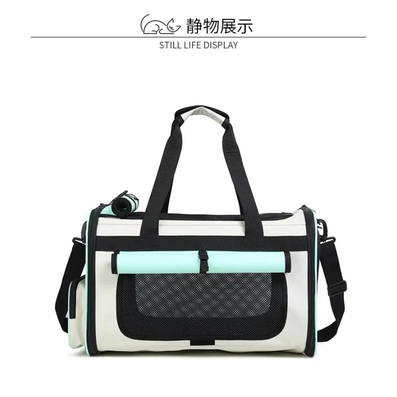 FurStarCat Carrying Case Pet Dog Travel Carrier Soft-Sided Cat Bag Airline Approved Collapsible Cat Carrier Dog Carrier For Dogs