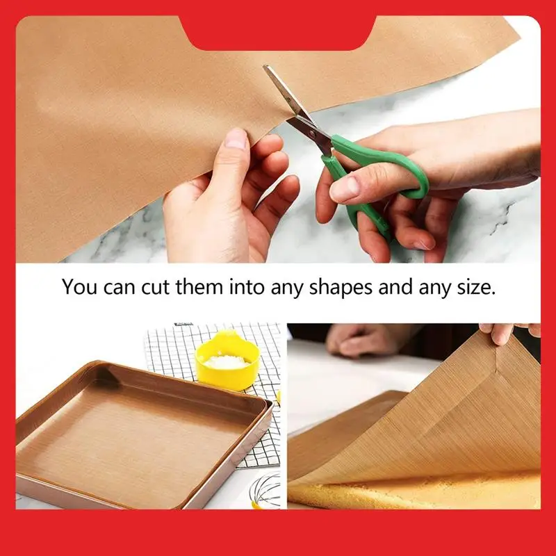 PTFE Sheet For Heat Press Transfer Sheet 18 Pack Non Stick 12Inch X 16Inch Heat Transfer Paper Heat Resistant Craft Mat