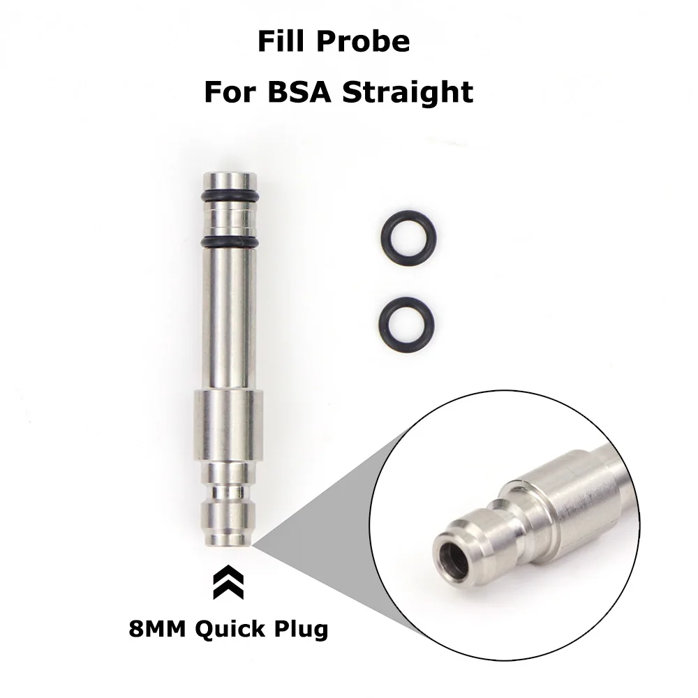 Quick Foster Fitting Fill Probe Filling Charging Adapter For PCP BSA Version Straight Stem