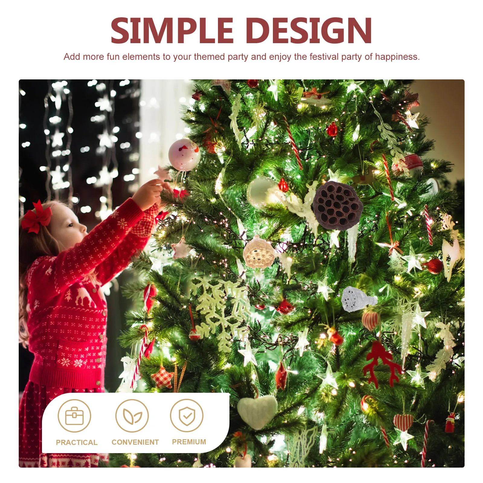 

12Pcs Dried Lotus Seedpod Ornaments Versatile Household Decor for DIY Crafts Photo Props Festive Party Christmas Table Display