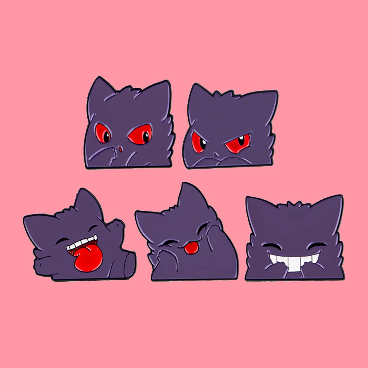 Broches en émail mignonnes de style anime, figurines de dessins animés, badges à revers pour sacs à dos, accessoires vestimentaires, bijoux de mode, cadeaux pour amis