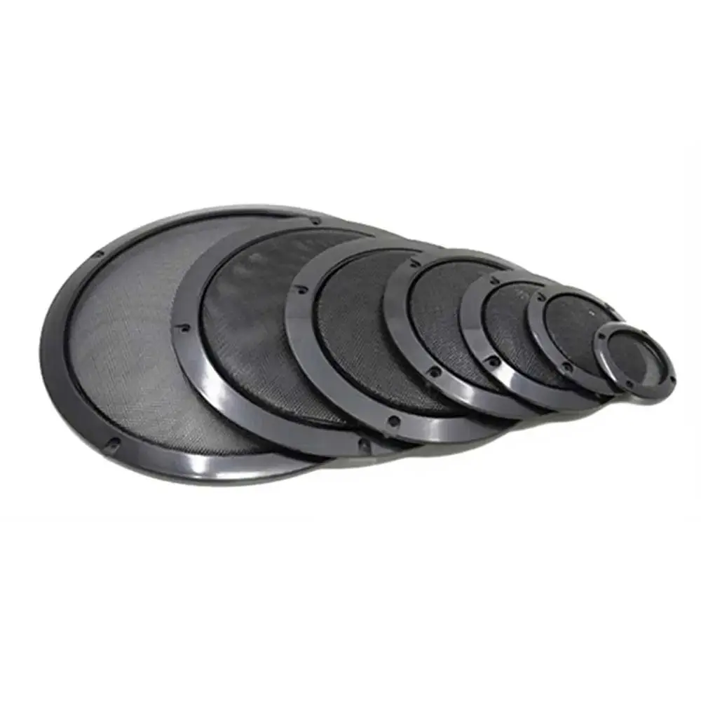 1/2/4/8/10Pcs 2/3/4/5/6.5/8/10 inch Speaker Net Cover Metal Iron Wire Grilles Enclosure Speakers Plastic Frame High-grade