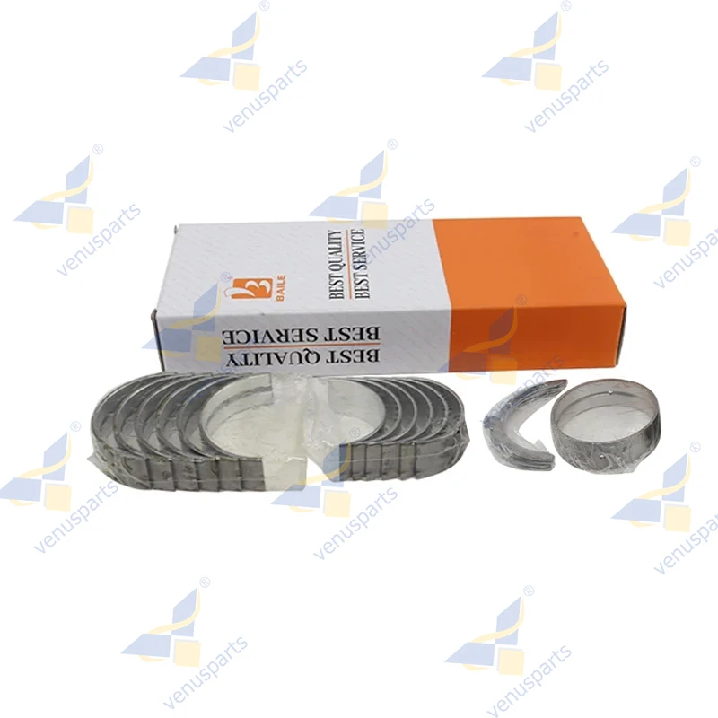 

For Kubota D1503 60MM Crankshaft Main Bearing & Con Rod Bearing + Thrust Washer Overhaul Rebuild Kit