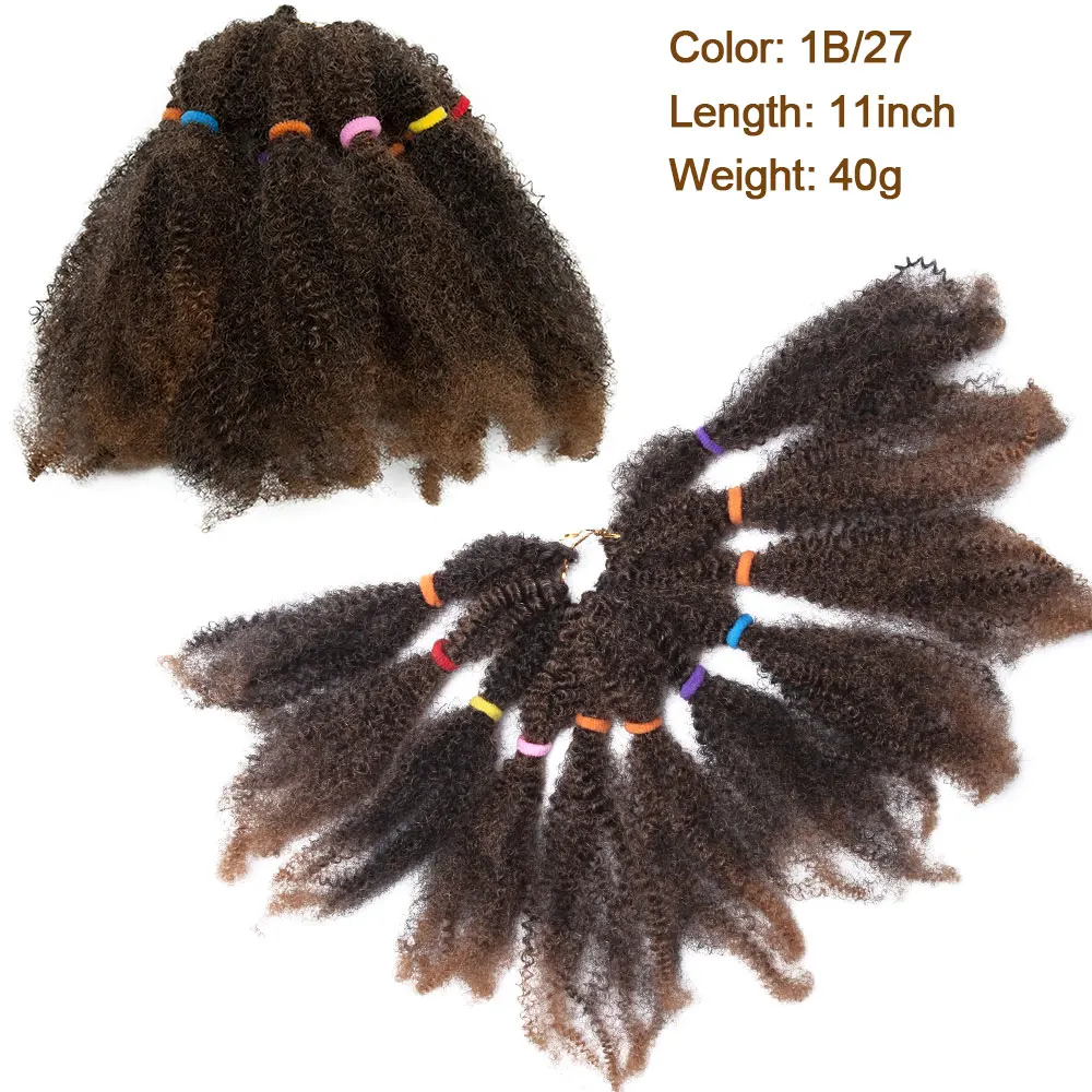 Afro Kinky Hair Pre Stretched Afro Kinky Twist Hair Braiding Hair Kinky Twist Crochet Braids Synthetic Hair Extensions For Women