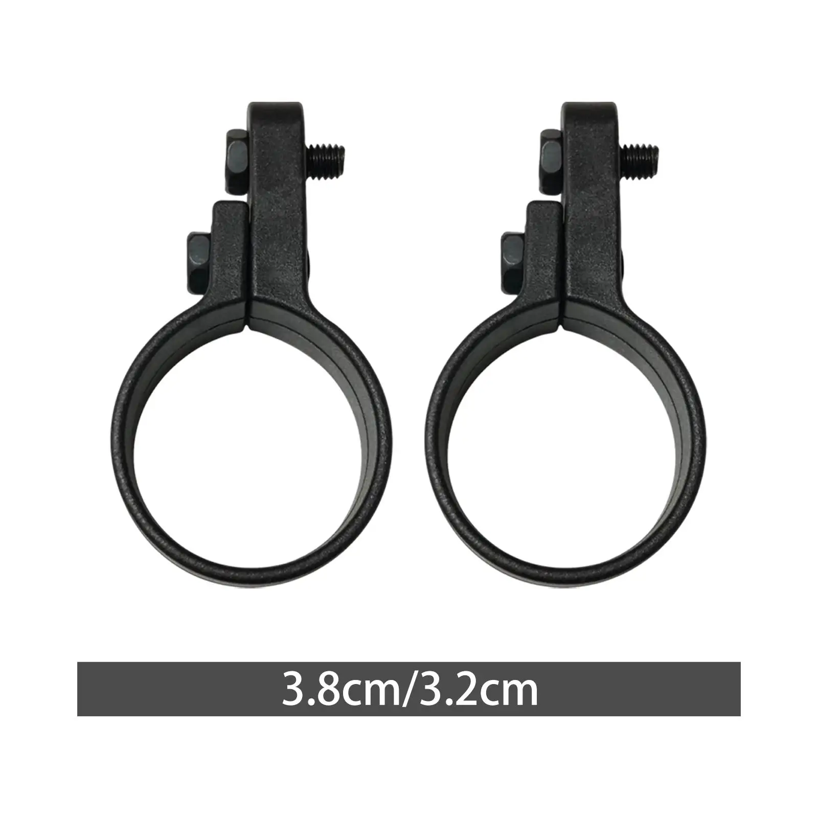 Two-wheeler Fork Tube Clamp Direct Replace Plastic Mounting Ring Sturdy Bike Fenders Frame for Versatile Use