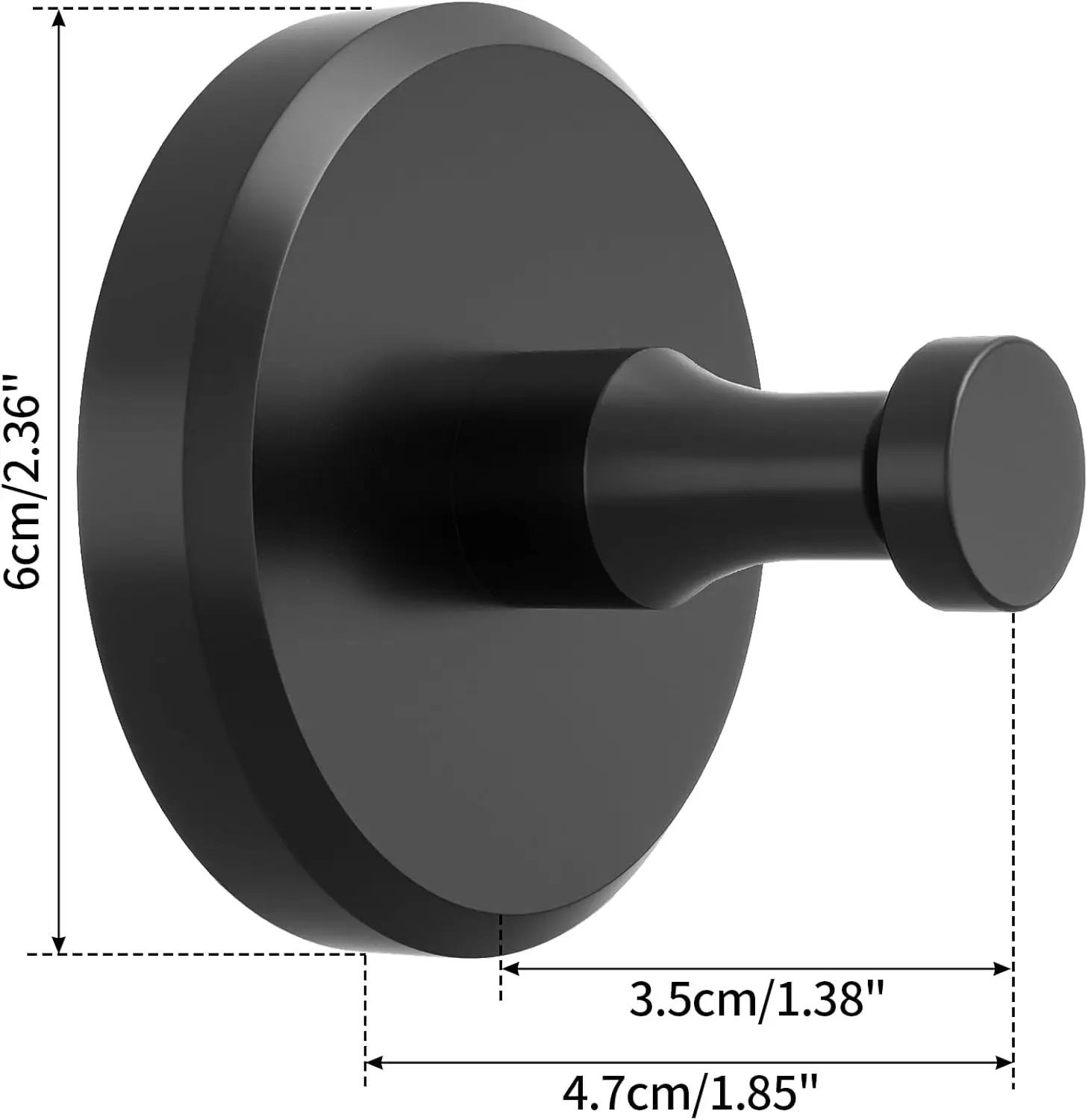 Suction Cup Hooks for Shower, Bathroom Shower Suction Hooks for Windows, Glass, Mirror, Towel Hook for Hanging.