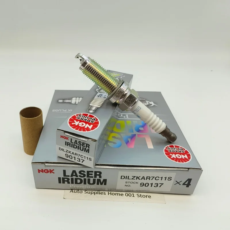 4Pcs Original NGK DILZKAR7C11S 90137 Brand New Laser Iridium Spark