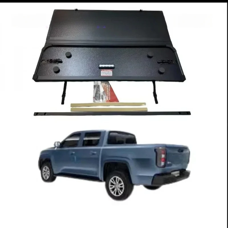 

Customized Truck Canopy Avenue Aluminum High-Quality Hard Tri-Fold Pickup Sliding Tonneau Cover