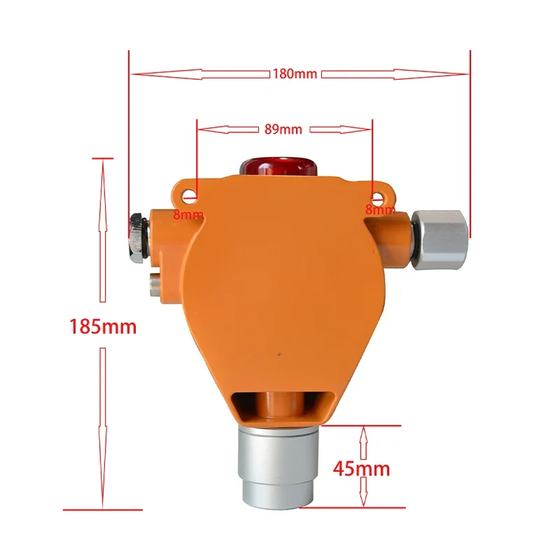 Fixed Oxygen Gas Detector Fixed H2s Leak Detector Fixed Co Gas Detector