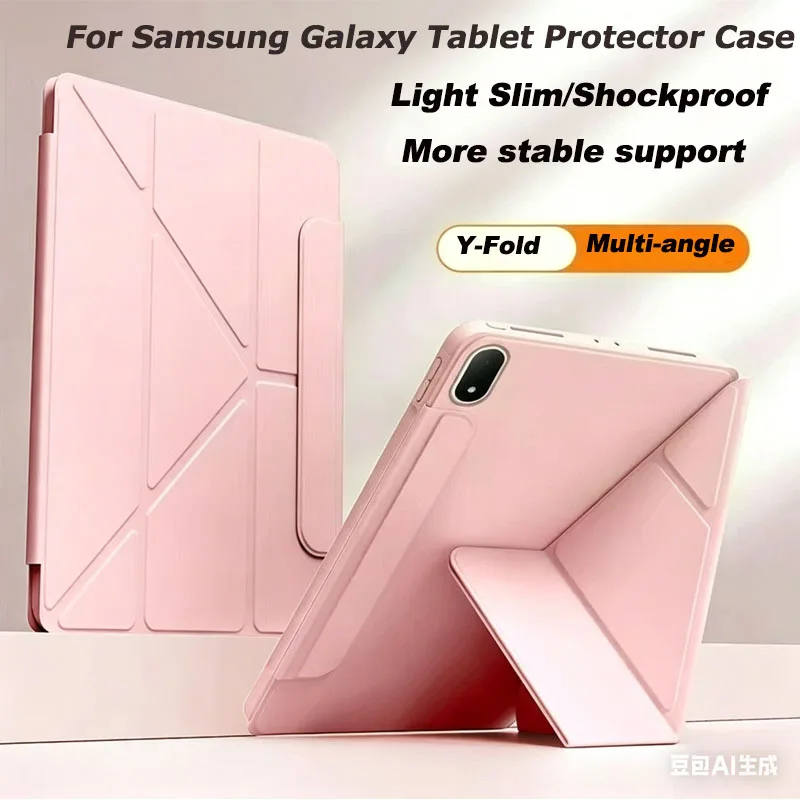 Multiple Stand Angles Cover For Samsung Galaxy Tab A11 A9 Plus 11 8.7 Smart Case Samsung Tab S10 S9 S8 S7 PLUS FE 12.4 10.9 S11