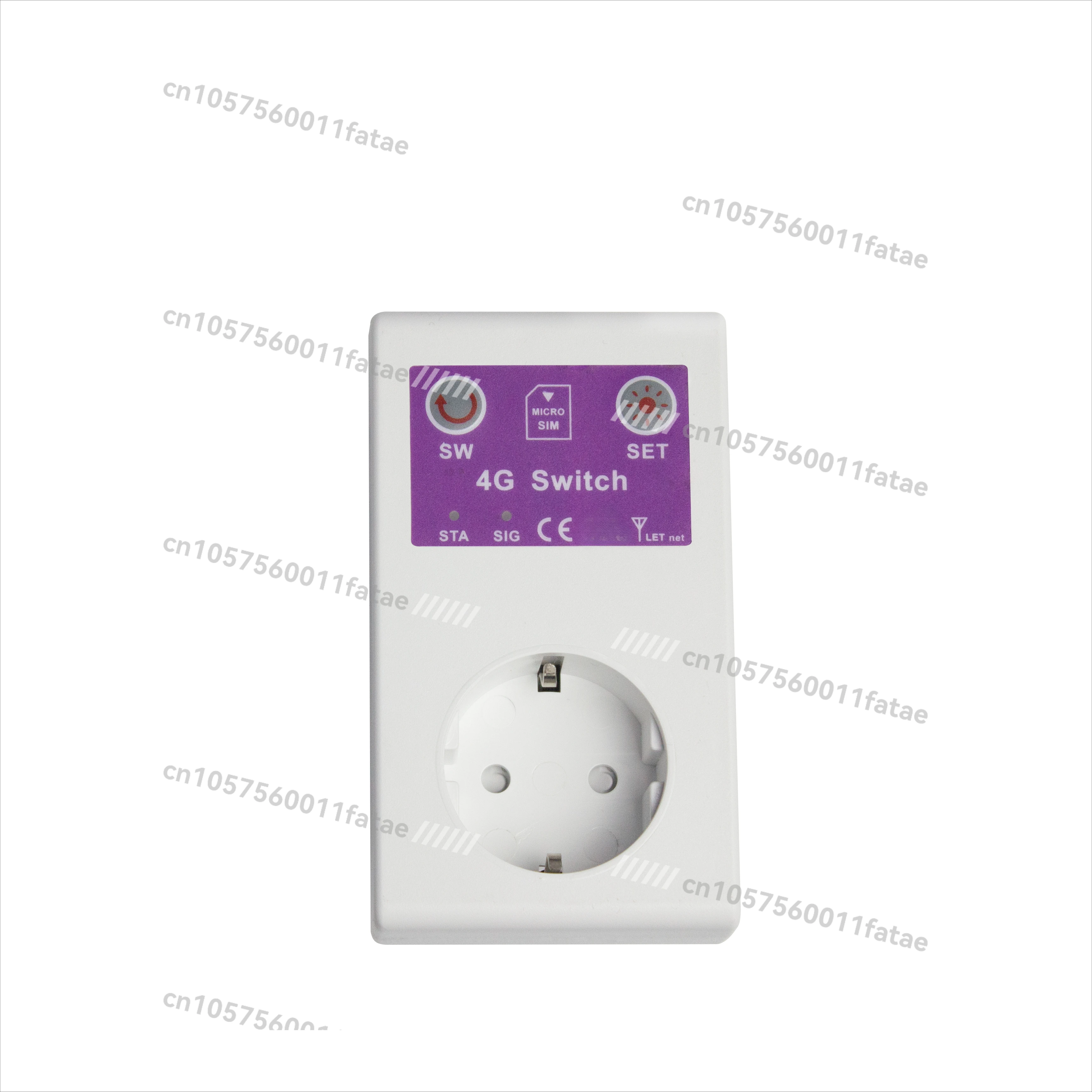 

4G LTE Power Socket FR Smart Plug Switch Socket 16A Household Appliance Relay Controller