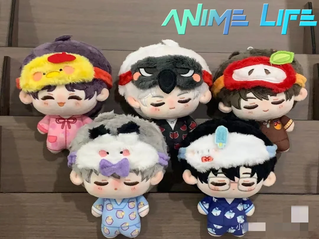 

Plushie Love and Deepspace Xavier Zayne Rafayel Sylus Caleb Sleep 10cm Doll Toy Plush Body Stuffed Eye Mask Game Cosplay Cute