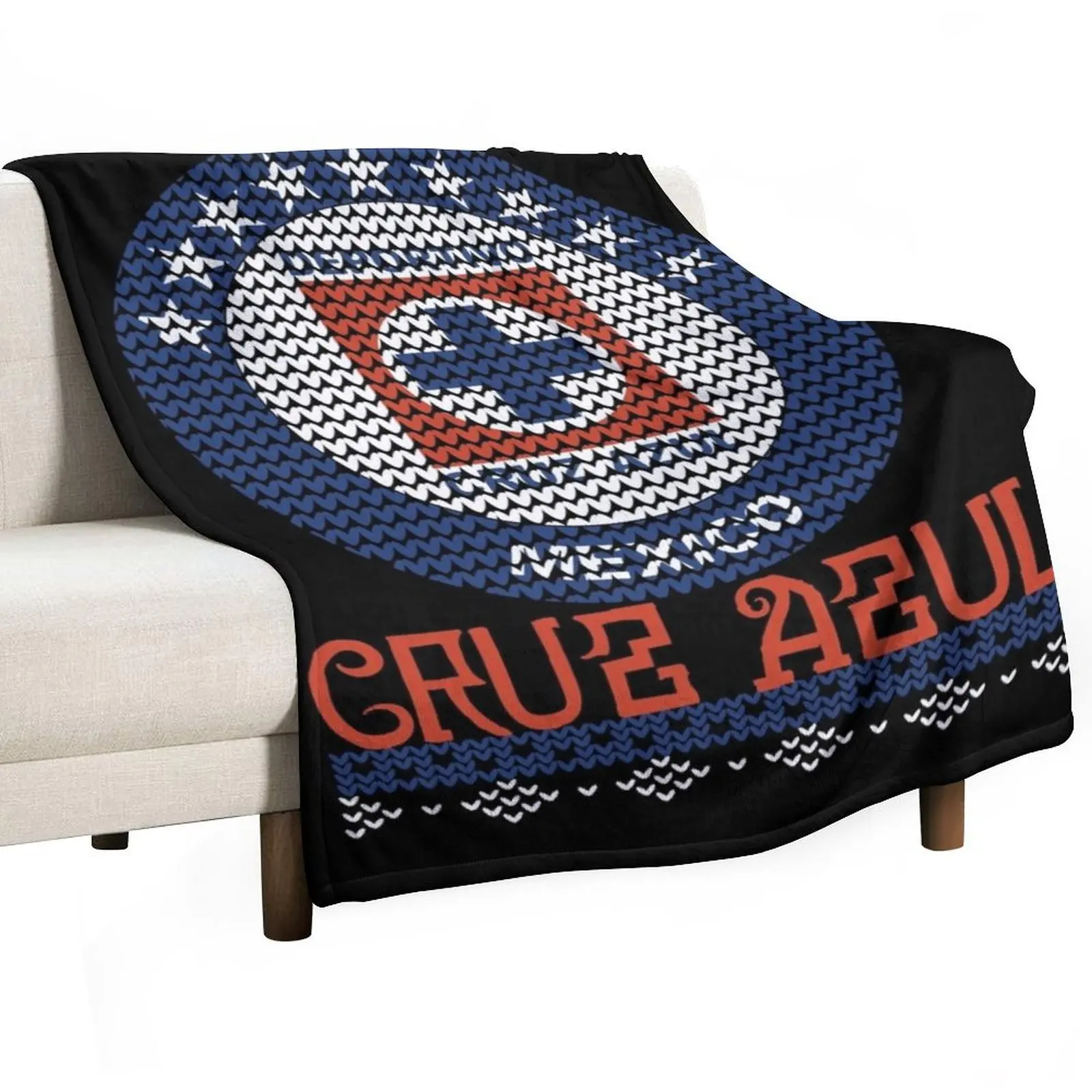 

Cruz Azul Throw Blanket halloween Designers Blankets