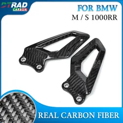 For BMW S1000RR 2019-2023 M1000RR 2020-2023 Accessories Carbon Fiber Footpeg Wings Motorcycle Heel Guard Protector Fairing Kit