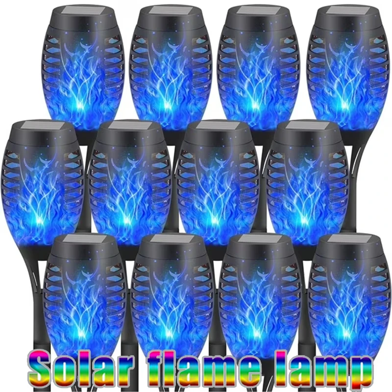 

Outdoor Solar Lights, LED Torch Light with Flickering Flame, Waterproof Lighting Decoration Patio Garden Yard Pathway Landscape