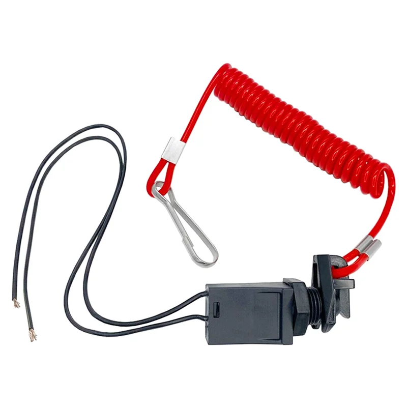 Safety Kill Switch & Lanyard for OMC Johnson Evinrude Sierra Replace 585134 432230 MP28870