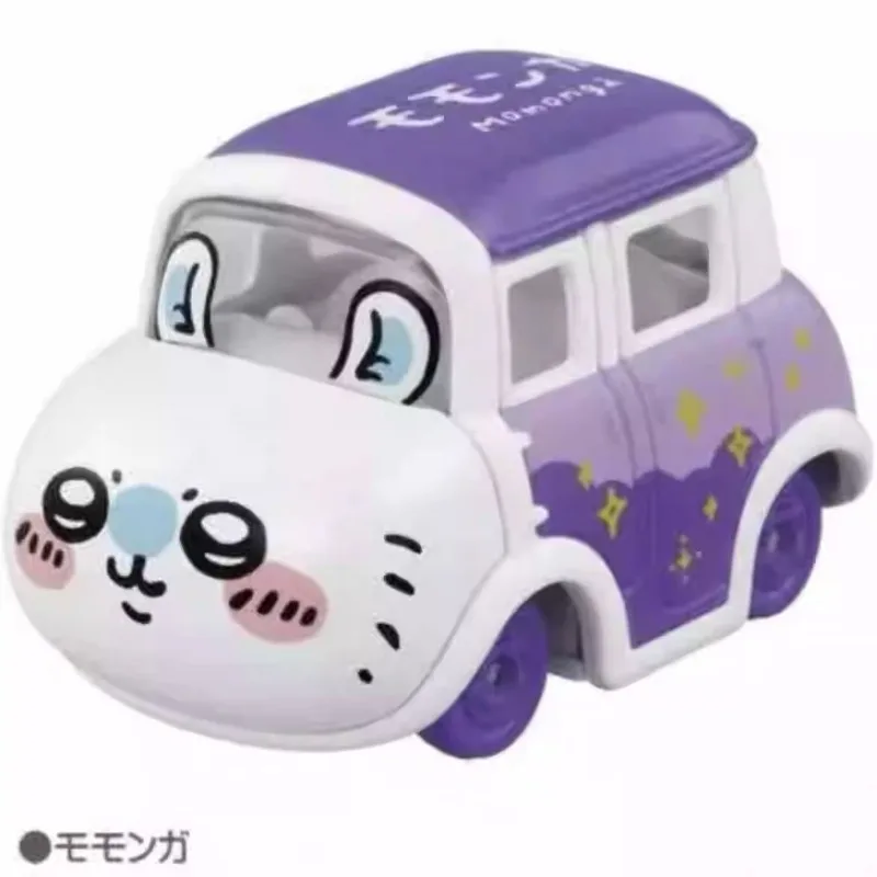 1/64 Chiikawa Hachiware Usagi Giocattoli in lega Veicolo a motore giocattolo pressofuso in metallo modello regalo per i bambini