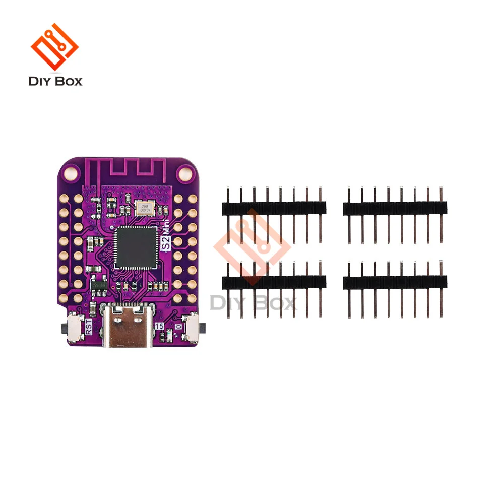 S2 Mini V1.0.0 - LOLIN WIFI IOT Board based ESP32-S2FN4R2 ESP32-S2 4MB FLASH 2MB PSRAM MicroPython For Arduino Compatible