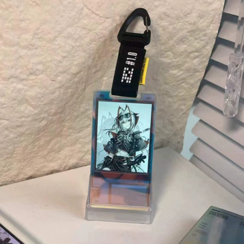 Monicard Electronic Pass Badge Customizable Bluetooth Digital Badge RGB GIF HD Display ACG Anime Pendant Accessories Gifts